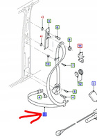 PAS BEZPIECZEŃSTWA PRZÓD RH FORD MONDEO 1996-2000 _ 1076807 _ 98BB-F61294-BBYYDS