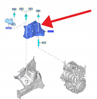 ŁAPA PODUSZKA SILNIKA 1.5 ECOBOOST FORD FOCUS 2018- 2374000 _ JX61-6F012-CE