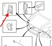 KIEROWNICA POWIETRZA PRAWA VOLVO XC60 2015- OE 31364366