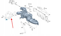 OSŁONA TERMICZNA TURBO BENZYNA M260 MERCEDES OE A2601420700
