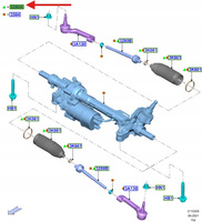 DRĄŻEK KIEROWNICZY FORD EXPLORER 2020- 2475787 _ L1MC-3D032-AC