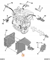 WPORNIK STEROWNIKA SILNIKA BERLINGO C4 PICASSO 308 PARTNER OE 9808174680