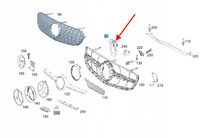 KIEROWNICA POWIETRZA PRAWA MERCEDES GLC W253 OE A2538870200