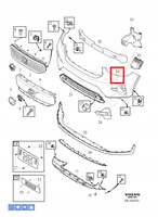 LEWA ZAŚLEPKA SPRYSKIWACZA VOLVO EX40 XC40 2023- C40 22- EC40 OE 40004958