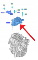 ŁAPA UCHWYT SILNIKA 2.0L ECOBOOST KUGA FWD 2020- 2409922 _ LX61-6F012-HB