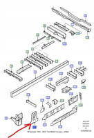 WZMOCNIENIE SŁUPEK B PRAWY FORD TRANSIT Mk5 _ 4168257 _ YC15-V28364-AF