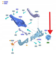 PIASTA ŁOŻYSKO KOŁA TYŁ L P FORD FOCUS Mk4 2018- 2611936 _ JX6C-2C299-C1D