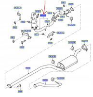 KATALIZATOR FORD 1.6L TDCi FOCUS Mk2 C-MAX Mk1