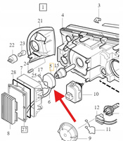 STARTER ZAPŁONNIK REFLEKTORA XENON VOLVO S80 S60 V70 2002- XC90 OE 30655898