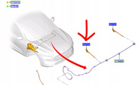 DYSZA SPRYSKIWACZA FORD KUGA Mk3 2020- _ 2359933 _ LJ6B-17666-AB