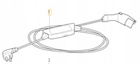 PRZEWÓD ŁADOWANIA MODE 2 VOLVO S60 V60 19- XC90 XC60 EX40 C40 OE 32257799