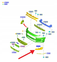 KRATKA HALOGENU PRAWY PRZÓD FORD FOCUS 2022- 2540604 _ NX7B-15A298-EA5UAW