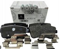 Klocki hamulcowe tył MERCEDES ML W166 A0004208704
