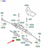 KORBOWÓD FORD TRANSIT 2004- 2006- 1370709 _ 6C11-3L519-AA