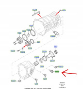 CZUJNIK WAŁU KORBOWEGO FORD TRANSIT MK6 2006-2014 4583104 _ 2S6T-9E731-AB
