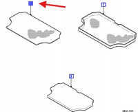 WYKŁADZINA BAGAŻNIKA FOCUS 2003-11 1477128 _ AM3M5J-R45456-AB