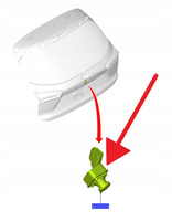 KAMERA COFANIA FORD FOCUS Mk4 2022- OE 2618004 _ MX7T-19G490-AB