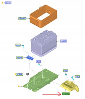 OSŁONA PODSTAWY AKUMULATORA 1.5EB S-MAX GALAXY 15- 1891101 _ DG93-10663-BB