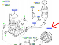 POMPA WSPOMAGANIA  2.2 TDCI MONDEO S-MAX GALAXY 06- 1693903 _ 9G91-3A696-EA