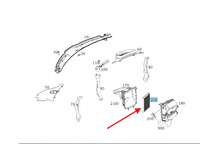 FILTR KABINOWY MERCEDES E W213 W238 C W205 W206 W253 OE A1668300218