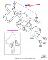 POMPA WODNA DURATEC FORD CMAX FIESTA FOCUS 2183886 _ ME7S7J-8591-A2A