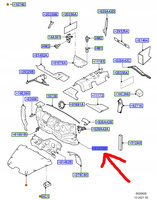 IZOLACJA PRZEGRODA PRZÓD FORD MONDEO Mk4 2007-14_1674832_7S71-A01688-AL