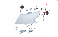 OPRAWA ŻARÓWKI H7 MERCEDES VITO W447 W448 SPRINTER W906 OE A9068260282 64