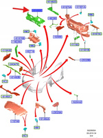 IZOLACYJNA WKŁADKA PRZEGRODY MOCOWANIA C-MAX FOCUS 1844183 _ CV68-01590-AC