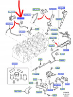 PRZEWÓD WTRYSKU PALIWA FORD FOCUS Mk1 TRANSIT CONNECT 1.8 DIESEL _1457682_1S4Q-9C993-BD