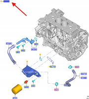 CHŁODNICA OLEJU 2.0 TRANSIT 19- TRANSIT CUSTOM 19- 2369914 _ KK2Q-6A642-CB