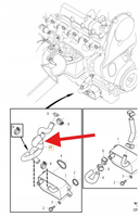 PRZEWODY CHŁODNICZKI OLEJU 2.4D VOLVO XC70 S80 S60 V60 2011- OE 30757649