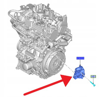 PRZEPUSTNICA 1.0 EB FORD FIESTA PUMA FOCUS 2018- 2523847 _ H6BG-9F991-BA