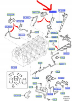 PRZEWÓD WYSOKIEGO CIŚNIENIA FORD FOCUS 1.8L TDCi_1457684_1S4Q-9C993-DD