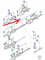 PÓŁOŚ PRZÓD RH FORD GALAXY Mk1 1.9D 1995-_1112536_RM95VW-3219-FA