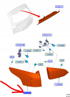 ŚWIATŁO TYLNE LEWE FORD FOCUS Mk3 KOMBI 2011-2015 1785514 _ BM51-13405-GG