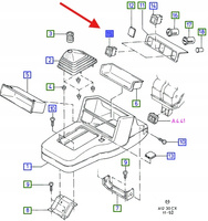 WŁĄCZNIK SZYB 6109214 _ 83BG-14529-AAA