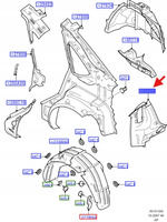 PRZEDŁUŻENIE SŁUPEK FOCUS 2004-11 1619318 _ P5M51-F13A416-AF