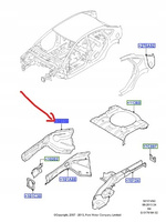 WSPORNIK BŁOTNIKA LEWY FORD FOCUS Mk2 Mk3 KUGA Mk1_1717876_AV61-R10009-AA