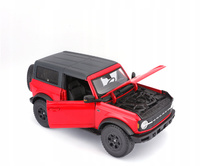 MODEL FORD BRONCO 2021 WILDTRAK 1:18 CZERWONY