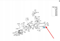 RURA DOLOT POWIETRZA EGR DIESEL OM642 MERCEDES OE A6420901637