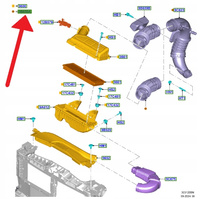 RURA DOLOT POWIETRZA 1.5L ECOBOOST FORD KUGA 2024- 2722034 _ PZ11-9R504-AE