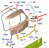 KLAPA BAGAŻNIKA FORD FOCUS Mk3 KOMBI 2011-2018 1834446 _ PBM51-N40410-AC